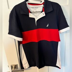 Nautica Men’s Small Button Up Dress Shirt